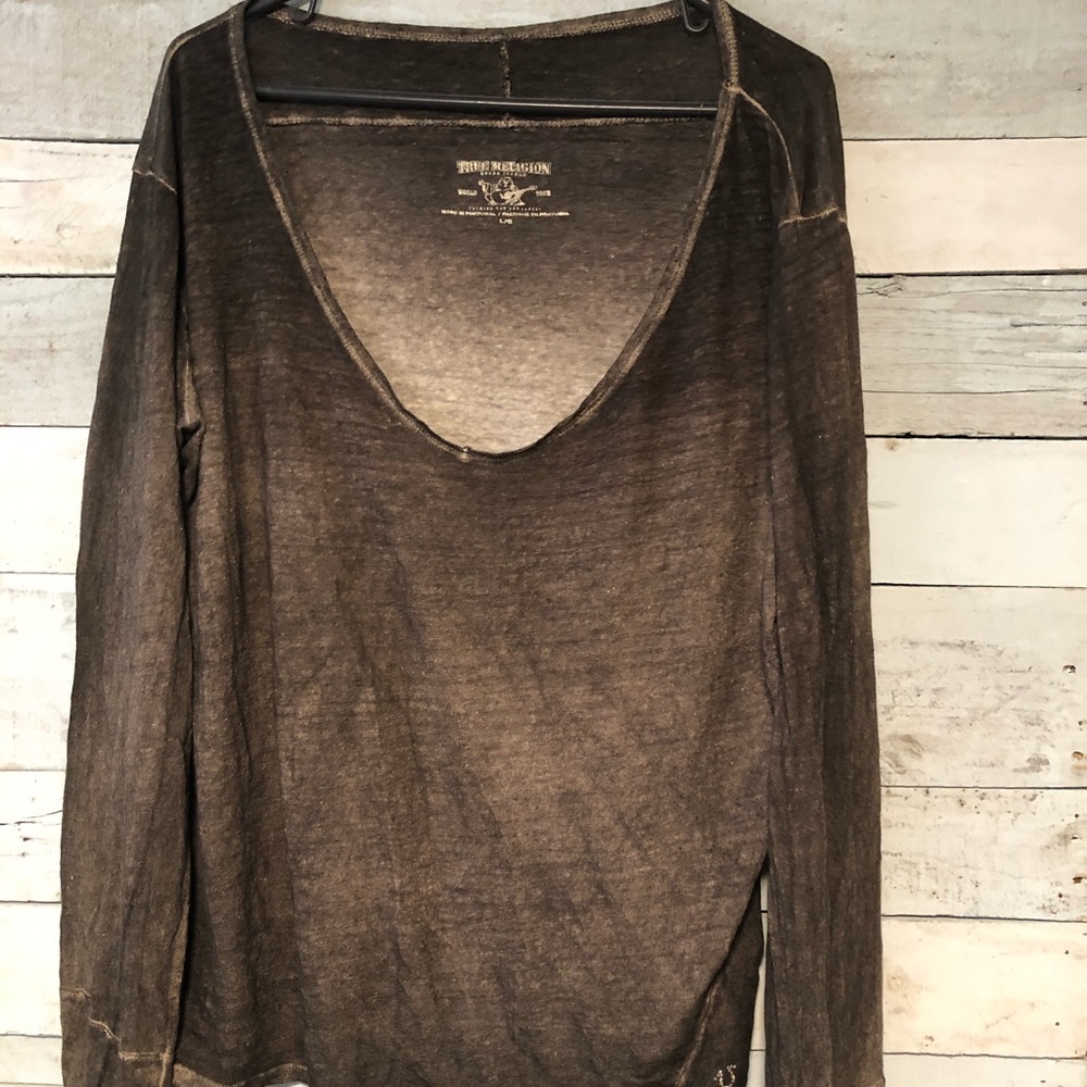 True Religon long sleeve top
